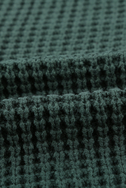 Pocket Knitted Solid Color Cardigan